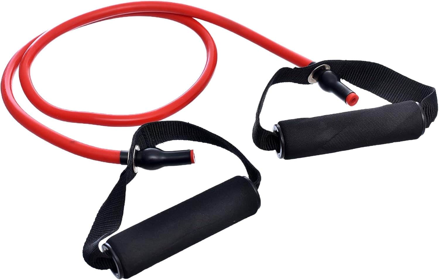 city star sport Training Elastic Band Set With Handle For Multi Usage With Non-Toxic, Long Lasting Material - Multi Colour