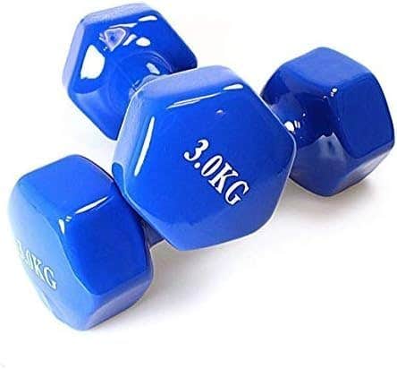 Generic Blue Vinyl Dumbbell Set - 1500 Grams, LS2001 009