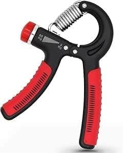 Adjustable Hand Grip Strengthener - 5-60kg Resistance, Non-Slip Forearm & Finger Exerciser