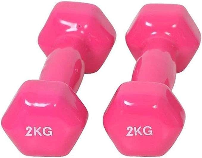Weights dumbbell set 2 kg in 2, pink