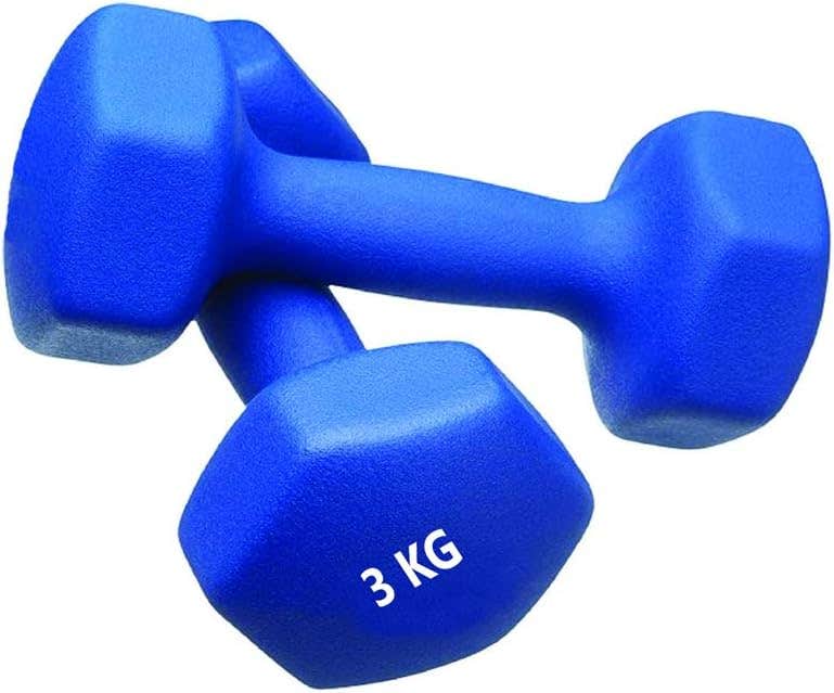 Neoprene Hex Dumbbell -3 KG (Sold as Pair)