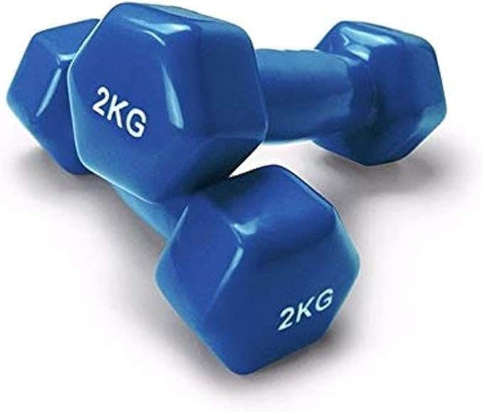 Double Dumbbells Vinyl - 2 KG - Blue 003