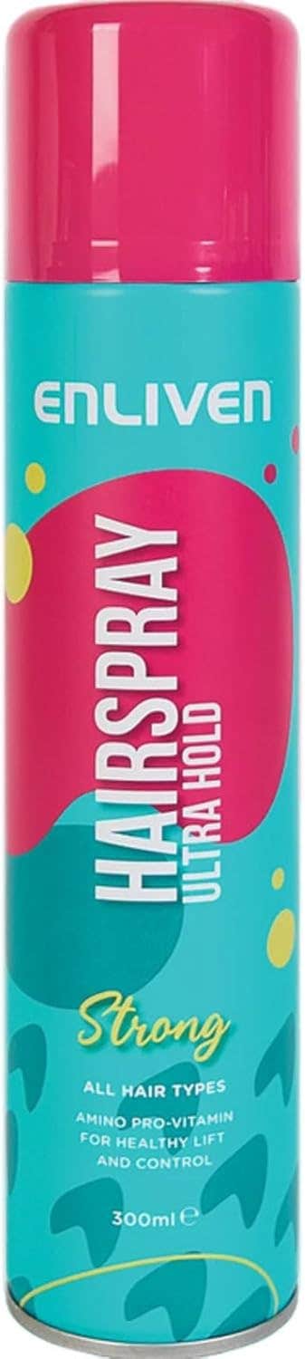 Enliven Pro V Ultra Hold Hair Spray 300ml - Anti Hair Loss Formula