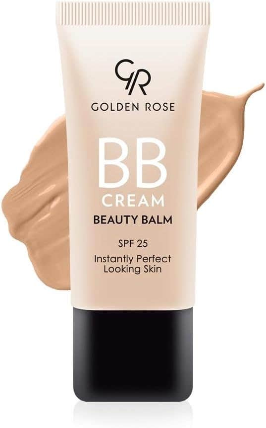 Golden Rose BB Cream Beauty Balm 05 - Medium Plus, SPF 25 UVA/UVB - 30ml