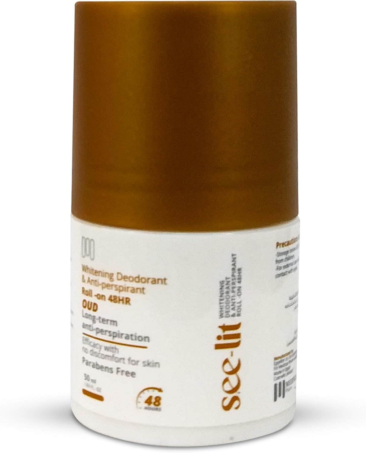 See Lit Whitening Deodorant Roll-On - Oud Scent - 50ml