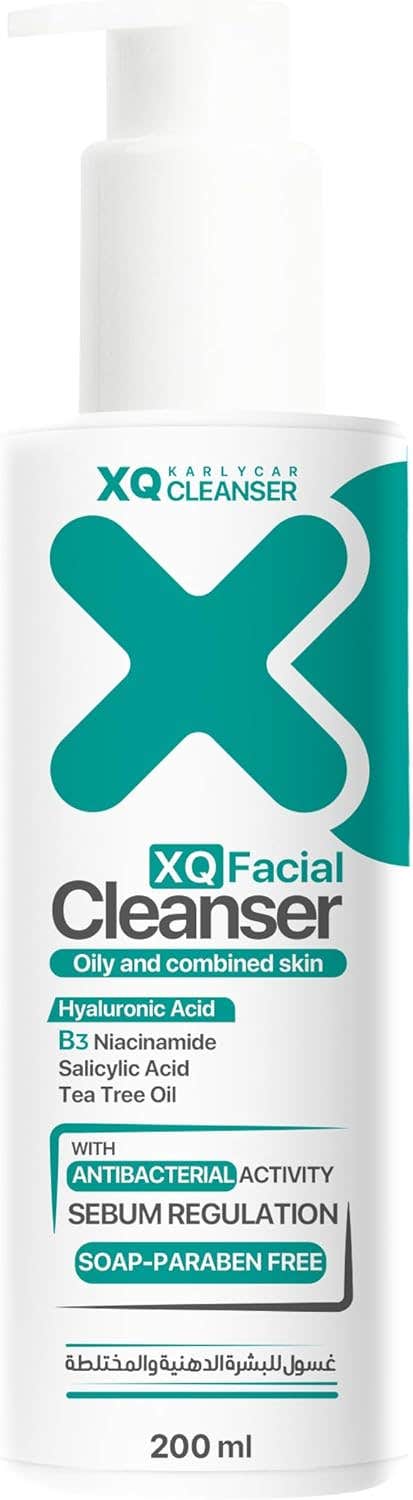 XQ Salicylic Acid Face Wash for Oily & Combination Skin - 200ml