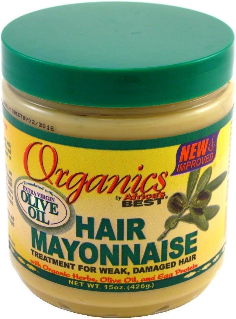 Africa's Best Organics Hair Mayonnaise 443 ml Jar (Treatment) (3-Pack)