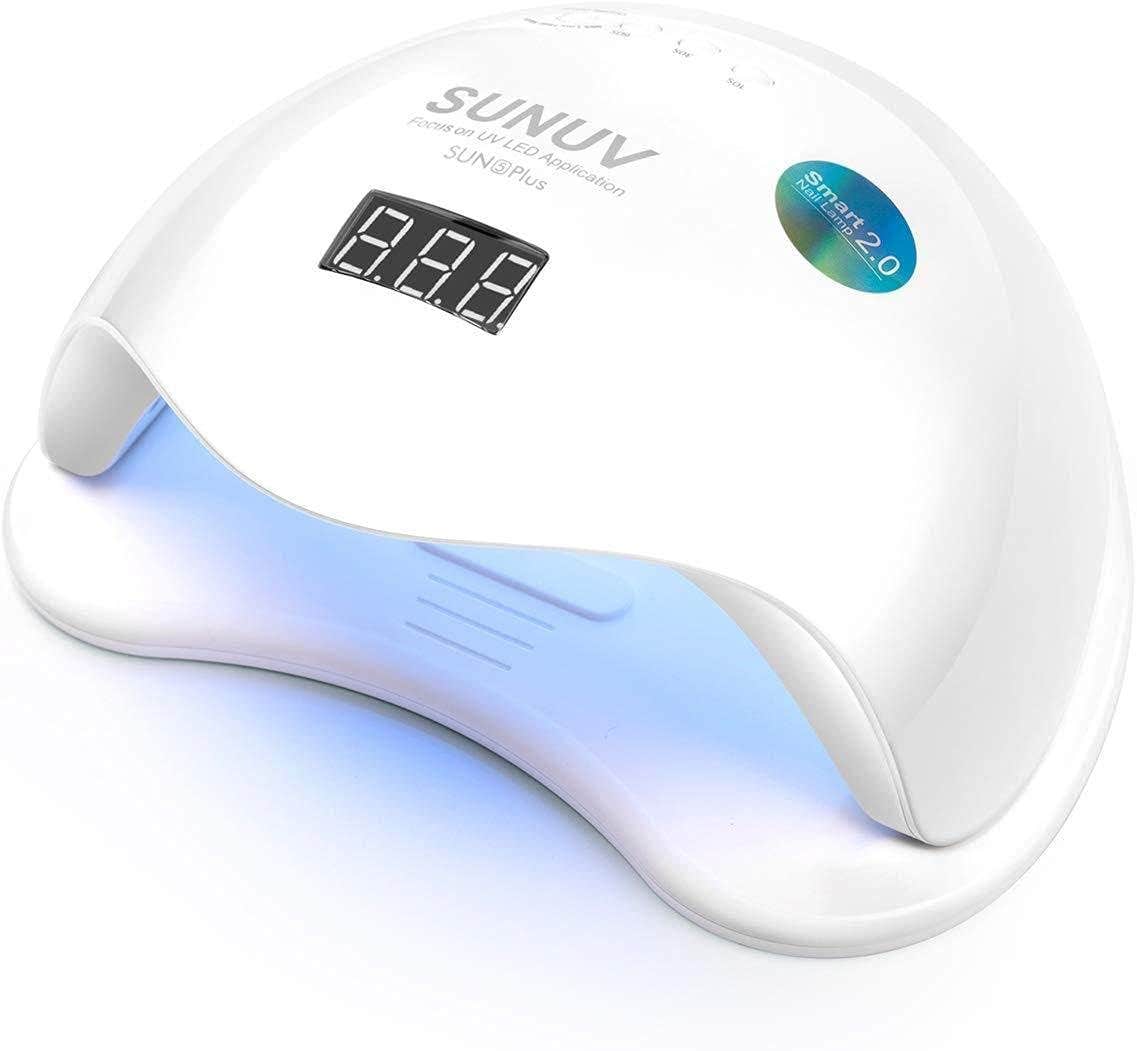SUNUV SUN5 Plus LED Nail Polish Dryer with Sensor and 4 Timers 48W