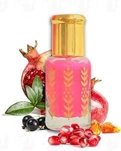 Musk El Arosa & Pomegranate (Original Musk El Arosa) Perfect Fragrance for Special Occasions, Fresh & Consistent 12 ml Scent, Used in Sensitive Places. Skin Friendly, Mutave- Generic