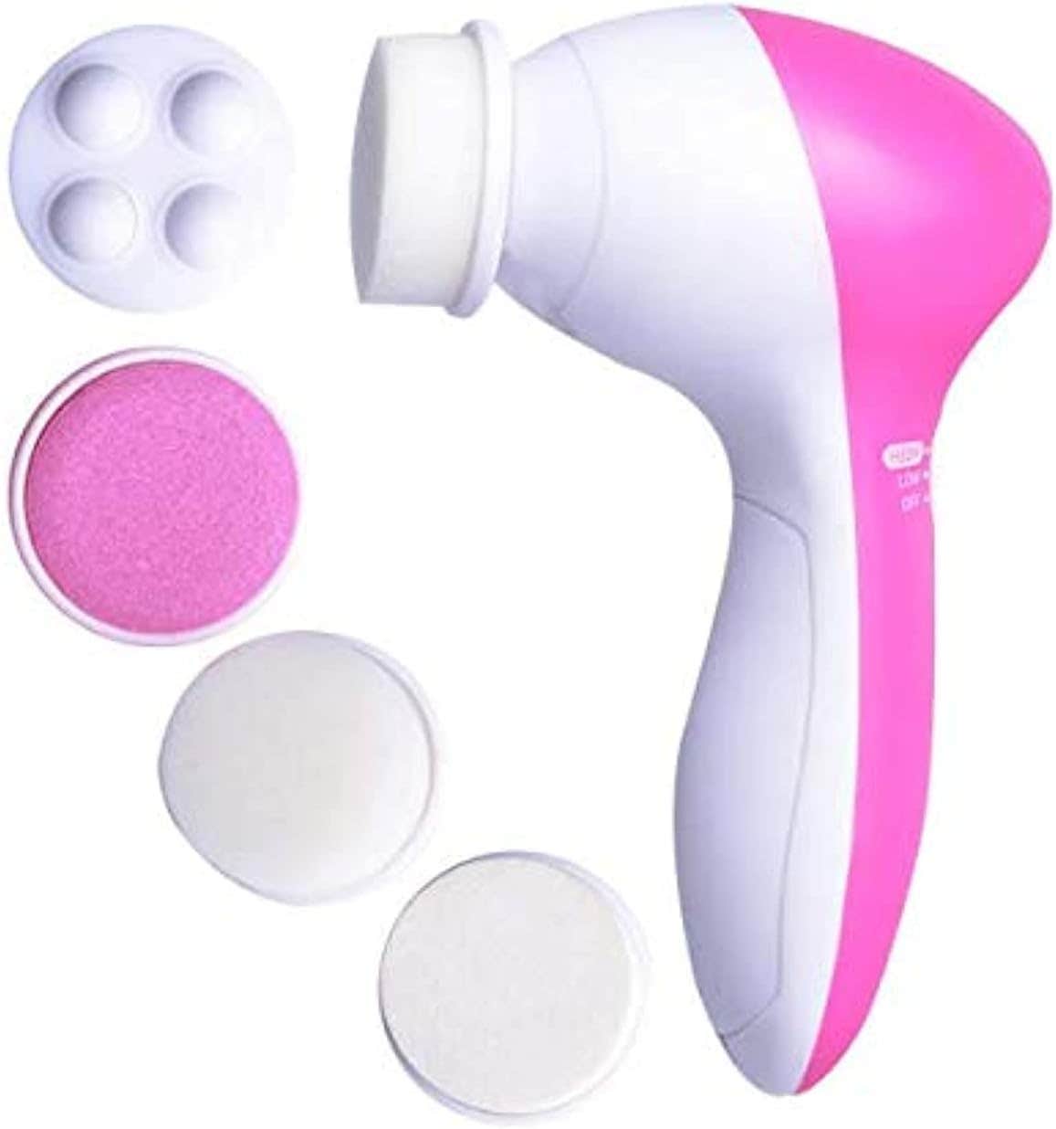 The face care product electric massager face care product powered face care by a female facial cleansing finish