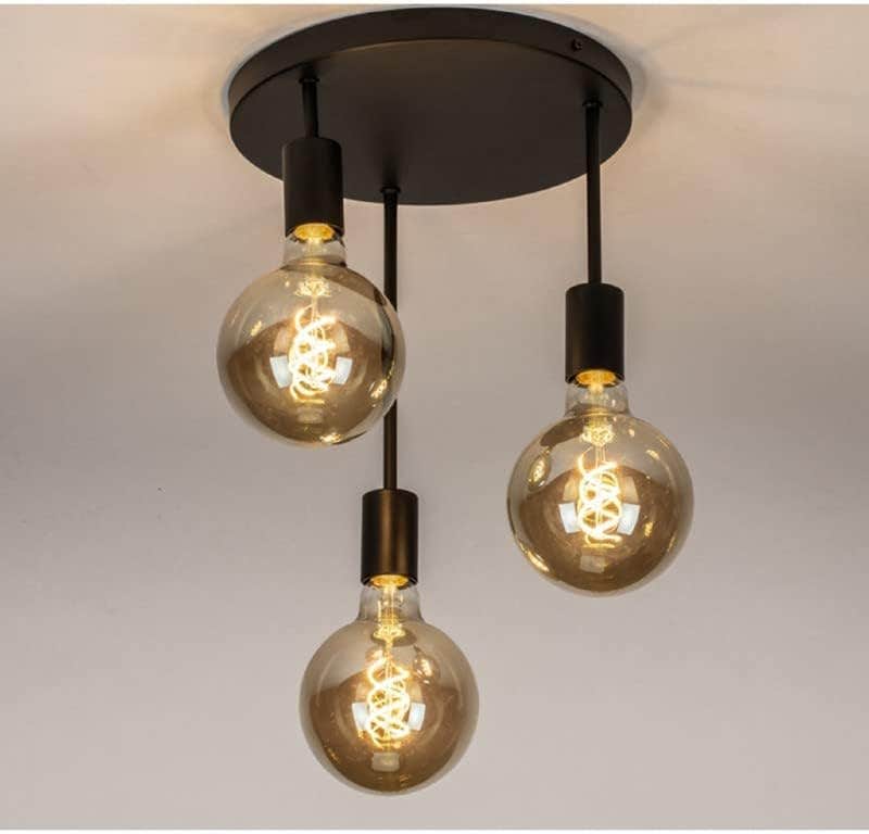 Cluc Modern Black Metal Chandelier - Pendant Light