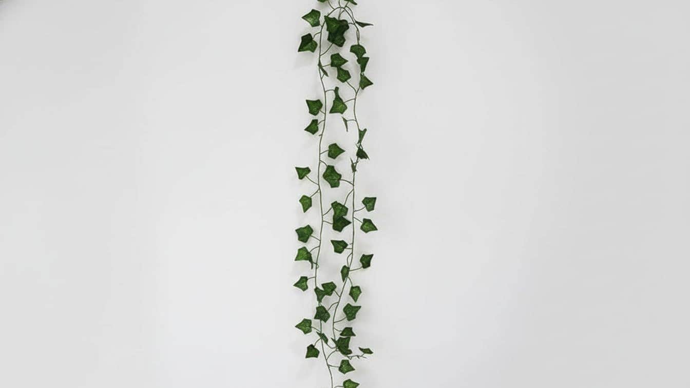 Artificial Ivy Branch Hanging Decorative Light - Green - 2m