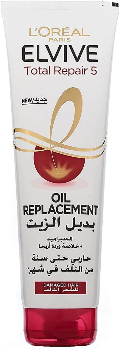 L’Oréal Paris Total Repair 5 Oil Replacement 300ml - Pro-Keratin & Ceramide for Damaged Hair