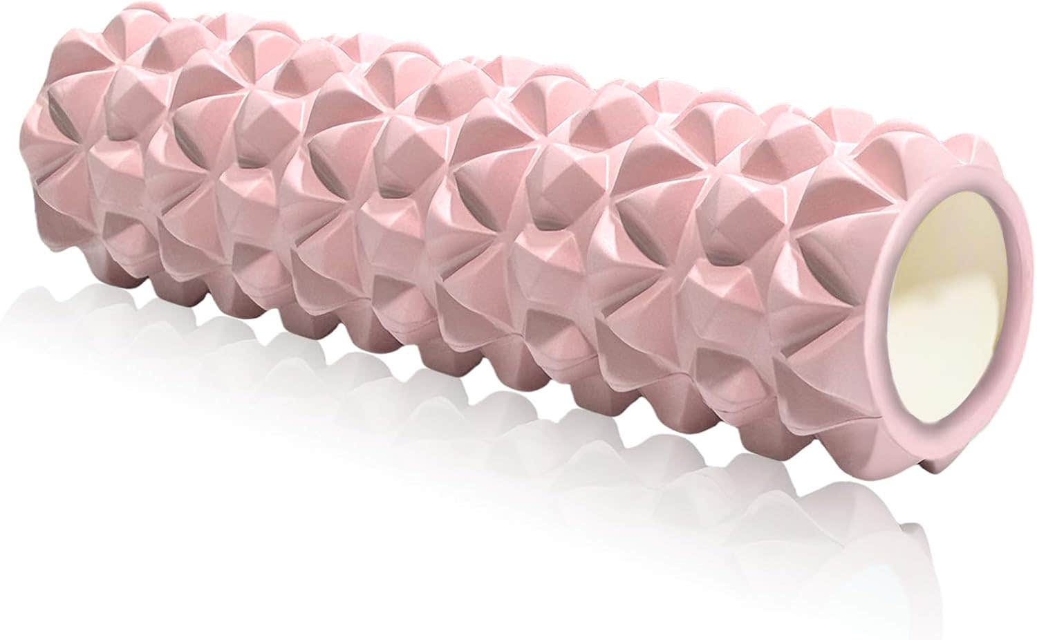 Fascia Roller with 3D Texture Massage, Foam Roller Massage, Massage Roller, Fitness Roller, Sports Roller to Relieve Muscle Tension, for Back, Spine, Back, Legs, 30 x 8 cm