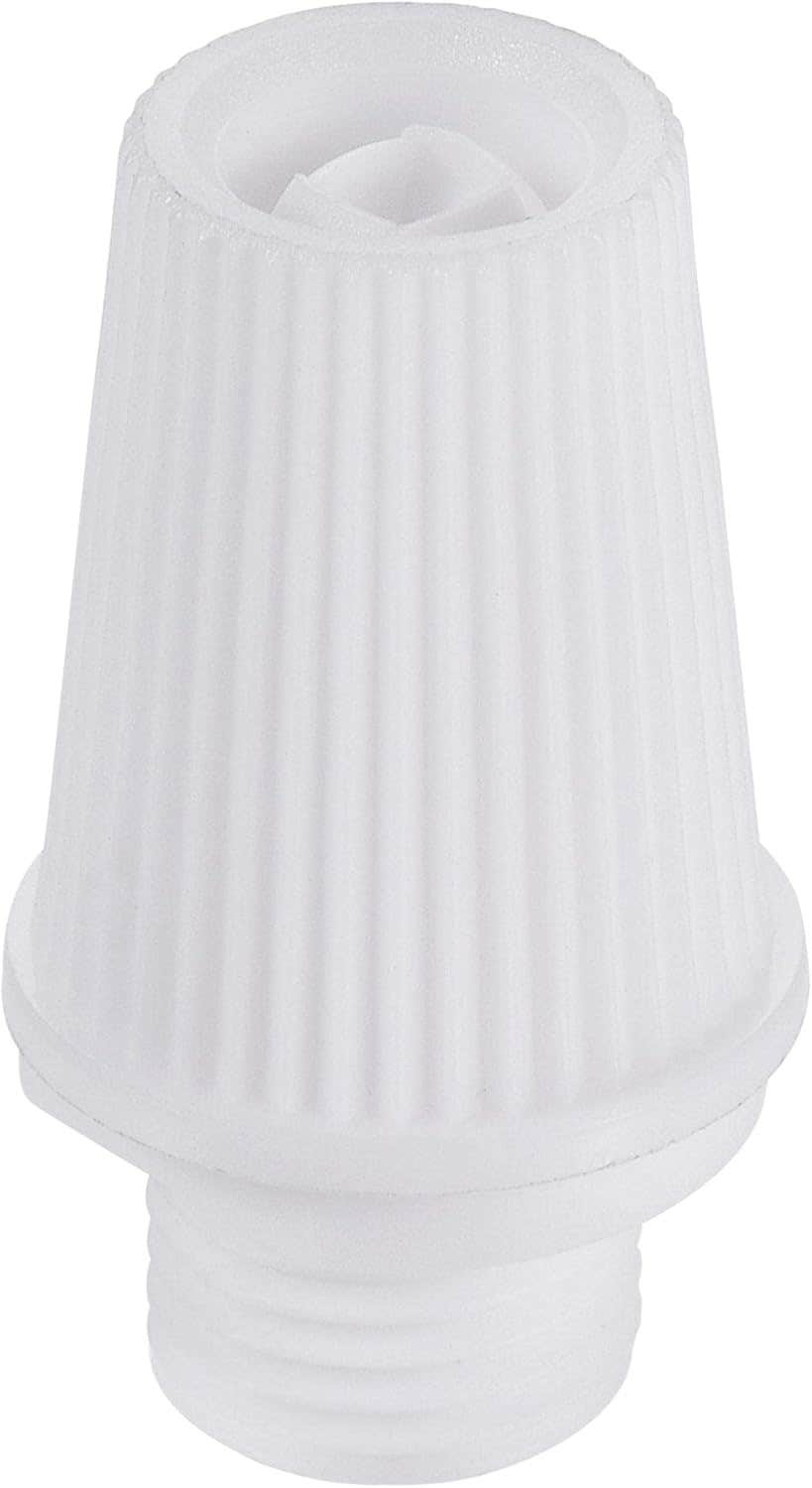 uxcell Cable Glands Strain Relief Cord Connector Grips Plastic White 50Pcs for Wiring Hanging Light Ceiling Pendant Lamp