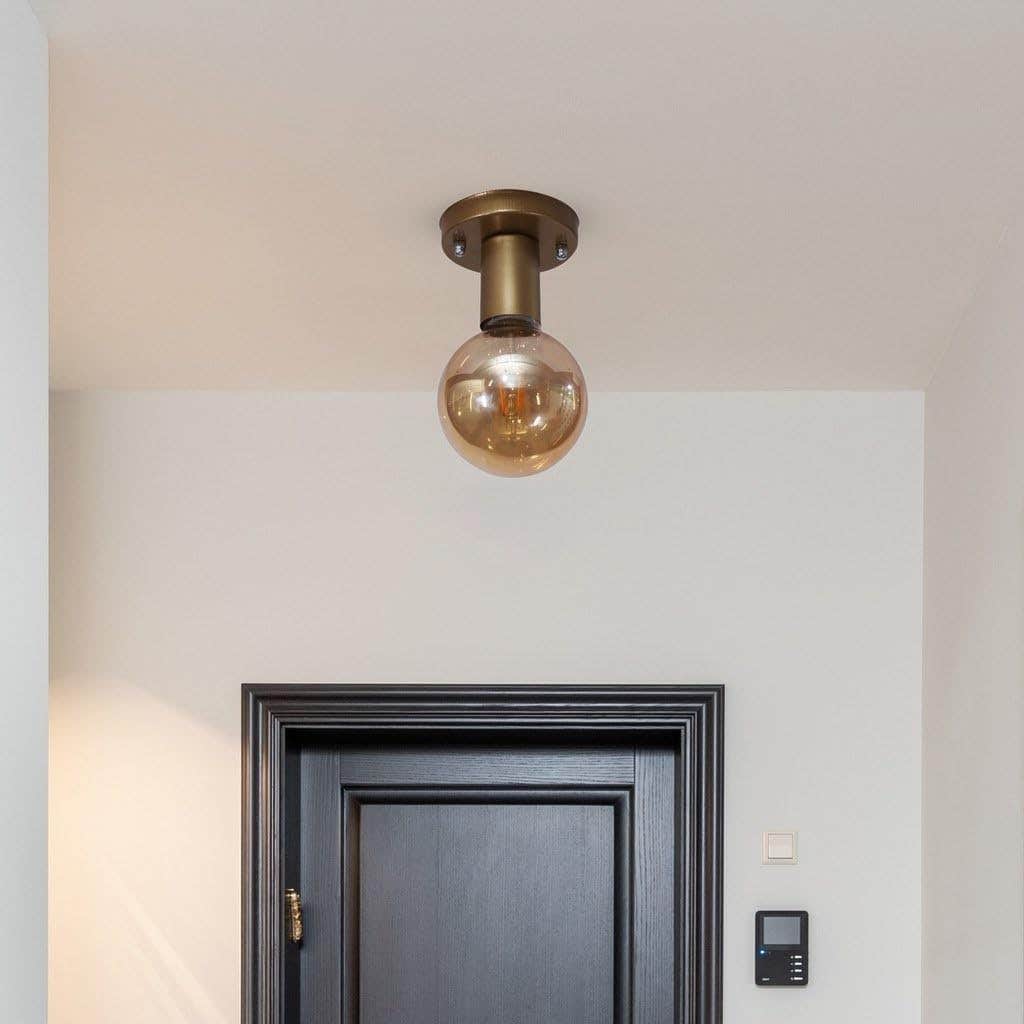 Modern Ceiling Lamp - 10x10cm - gold