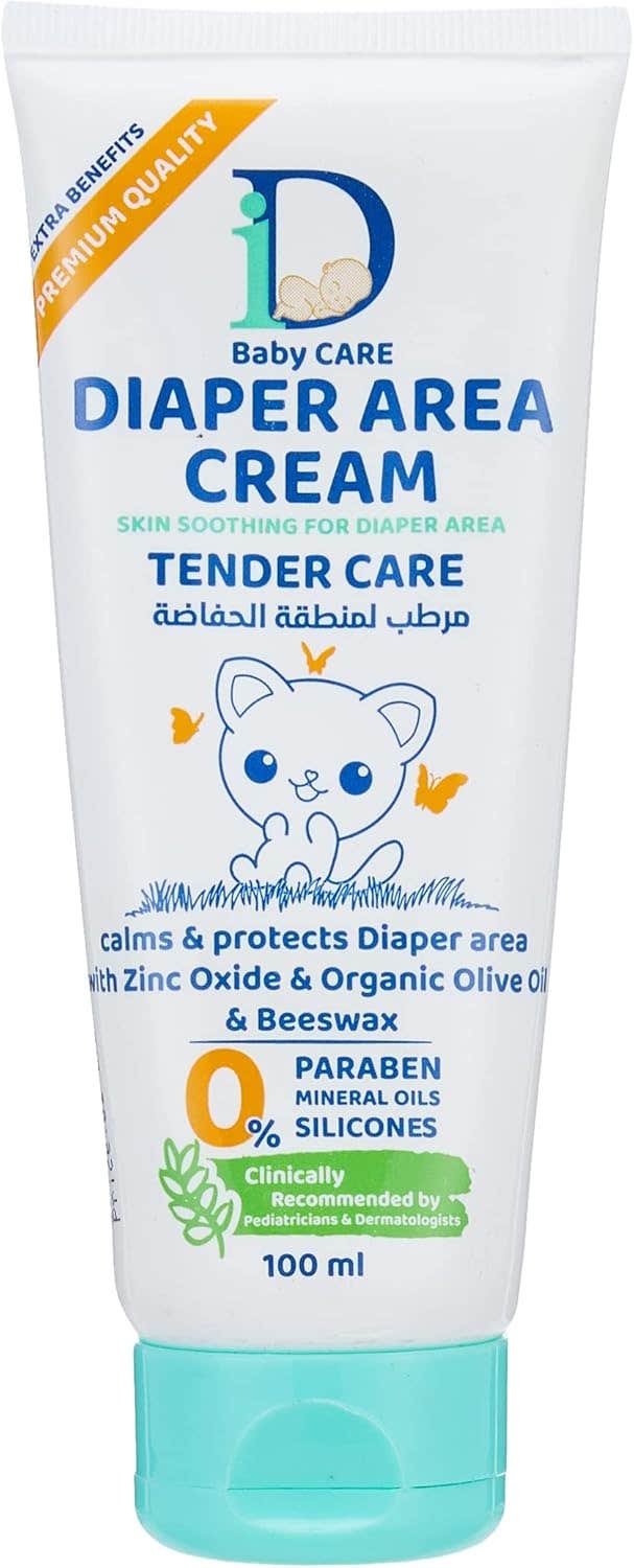 ID Baby Care Diaper Area Moisturizer - 100ml - Multicolor