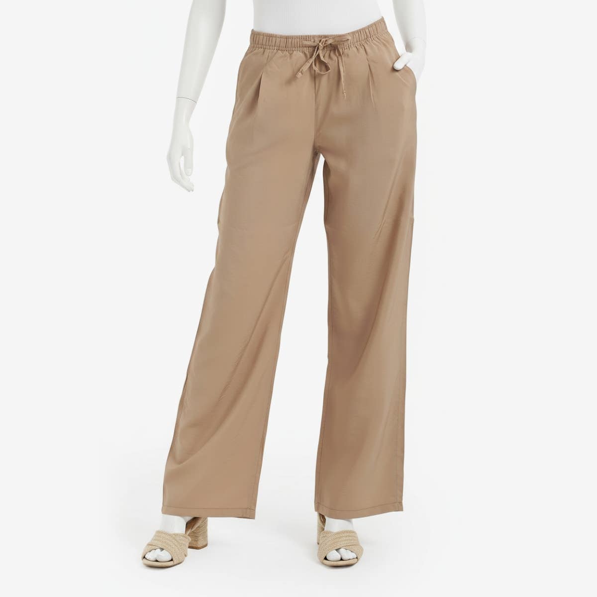 Drawstring Waist Pants
