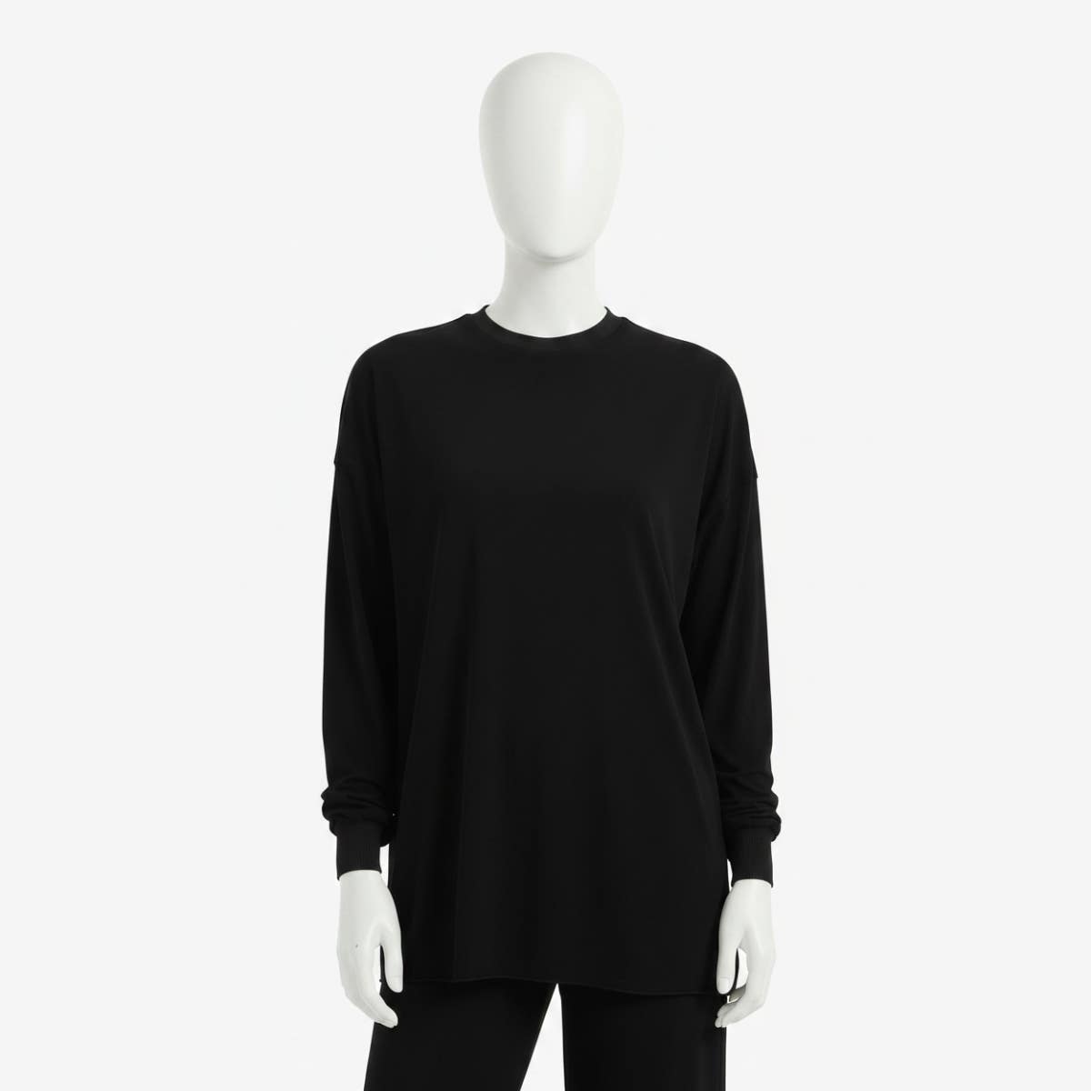 Relaxed Slip-On Blouse