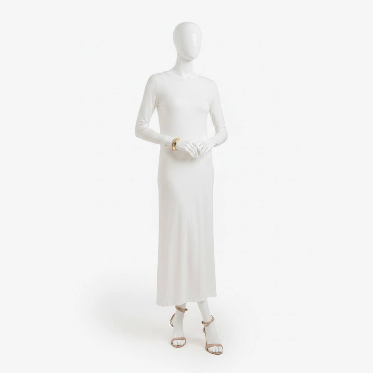Midi Slip-On Dress