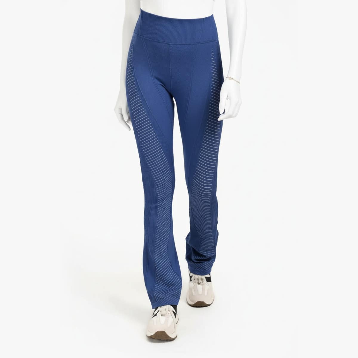 Textured High-Waist Sports Pants