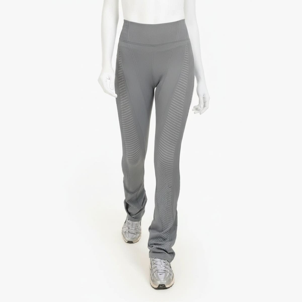 Textured High-Waist Sports Pants