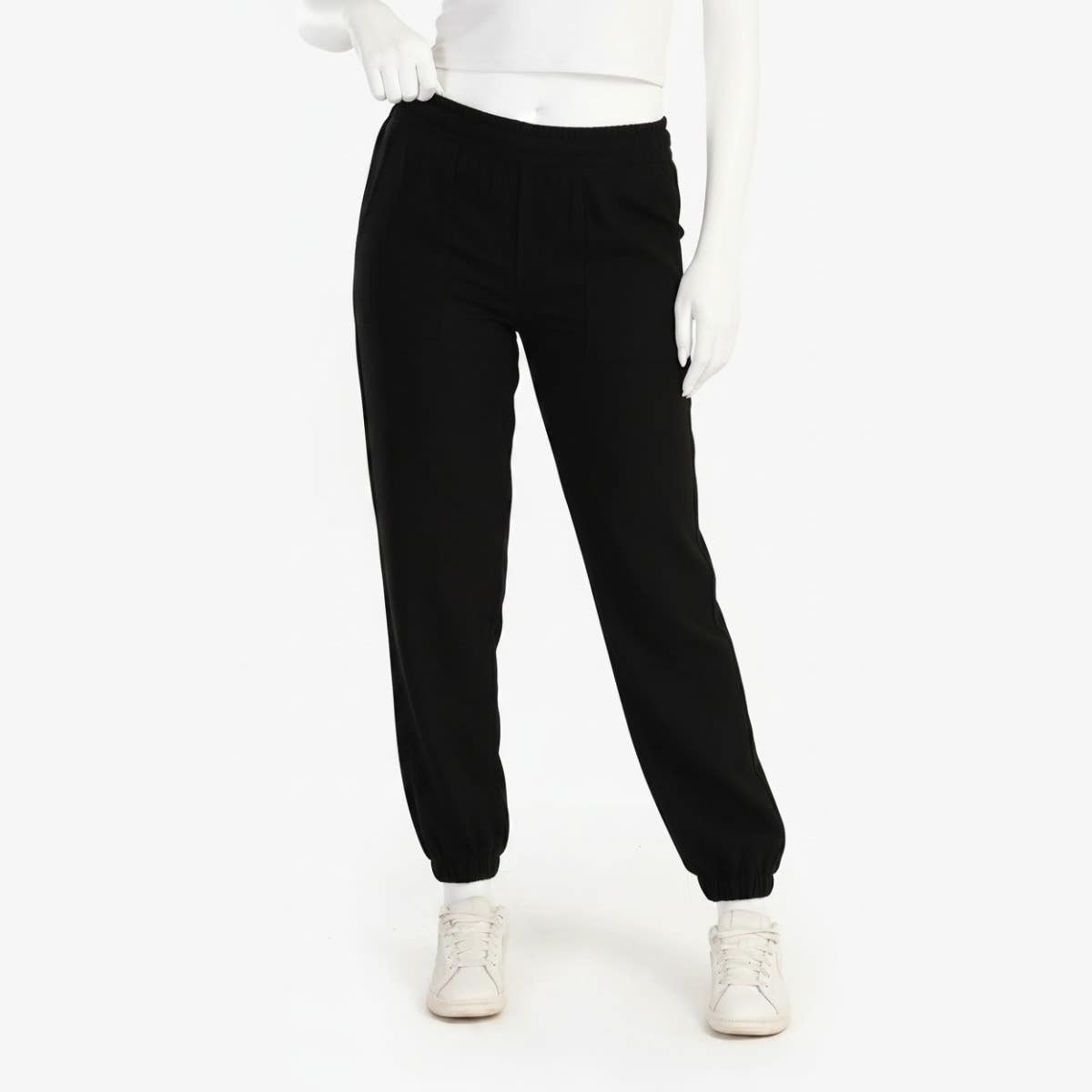 Acrylic Black Joggers