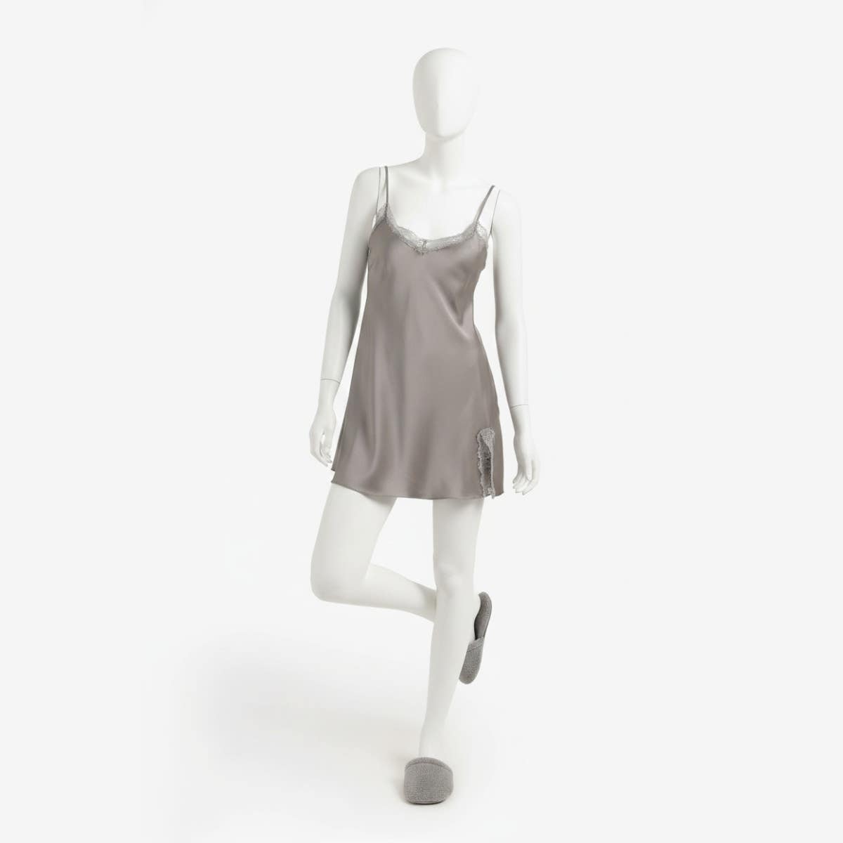 Lace-Trimmed Nightgown