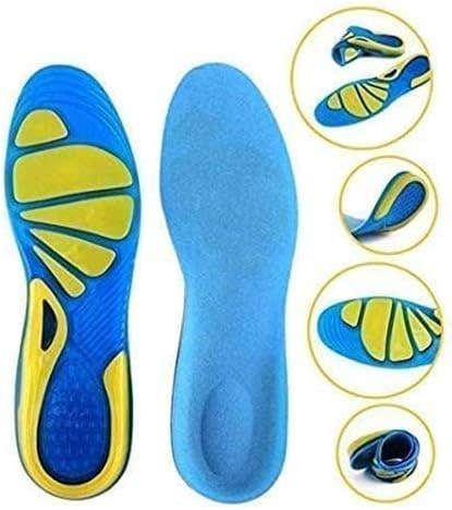 Sport Shock-Absorption Gel Insoles Size 43-46