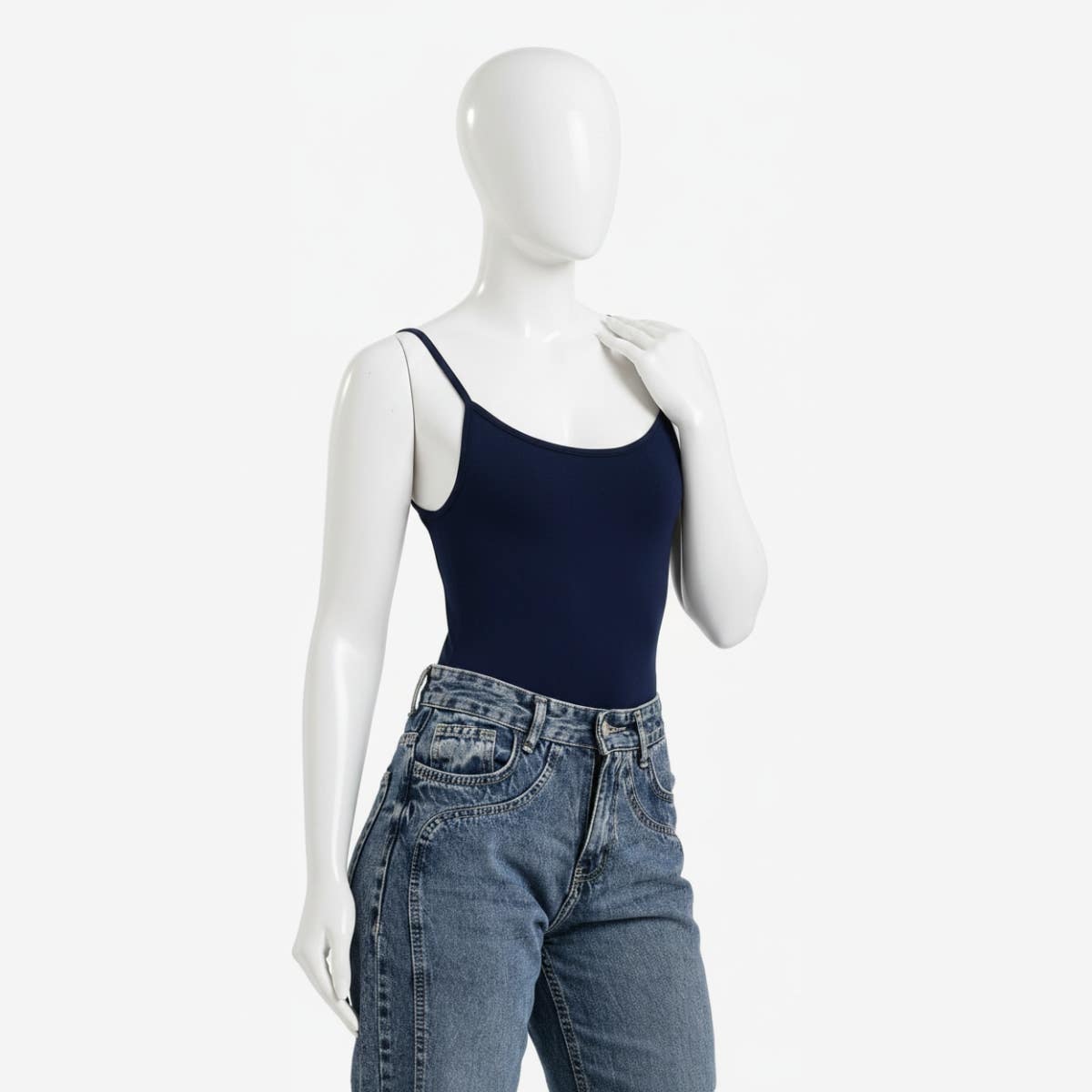 Spaghetti Strap Cami Bodysuit