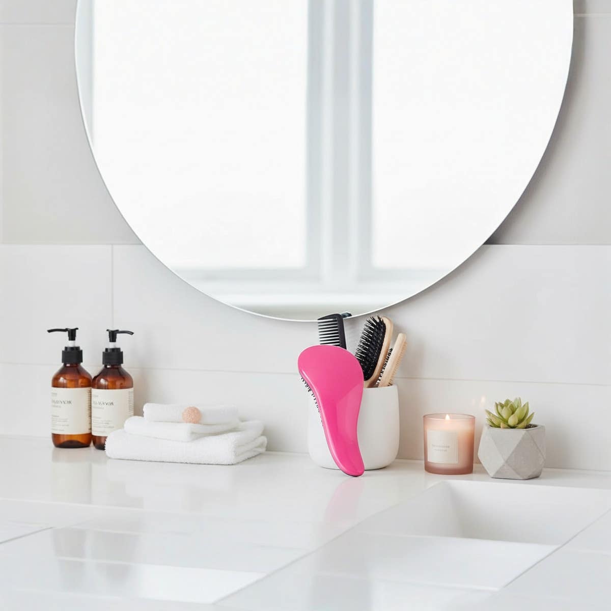 As Seen on TV Detangling Brush, Pink