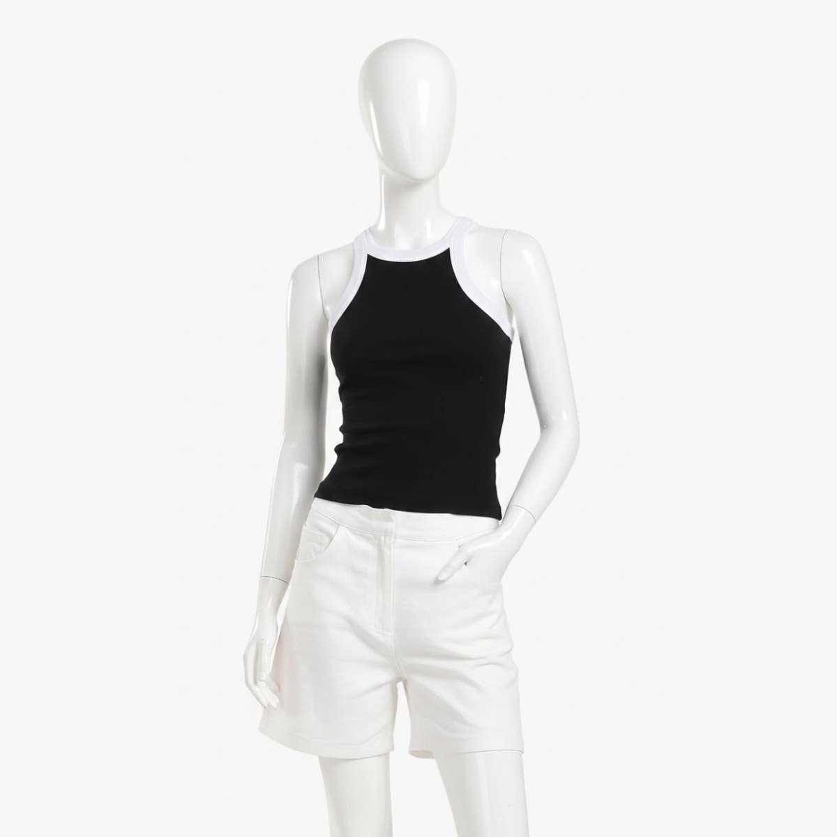 Soft Rib Racer Top