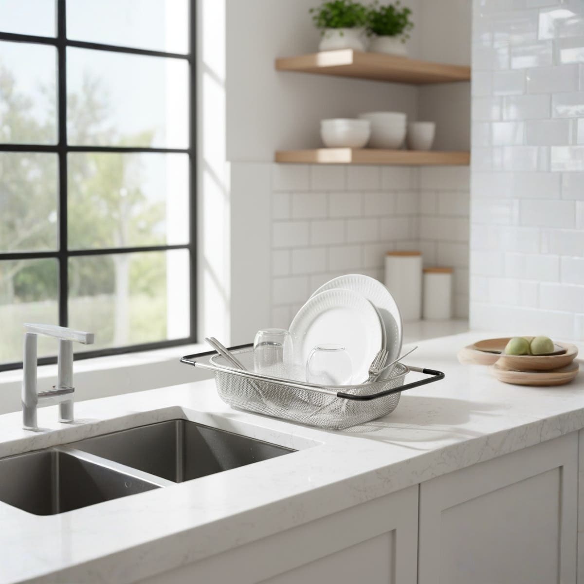 Stainless Steel Sink Dish Drainer