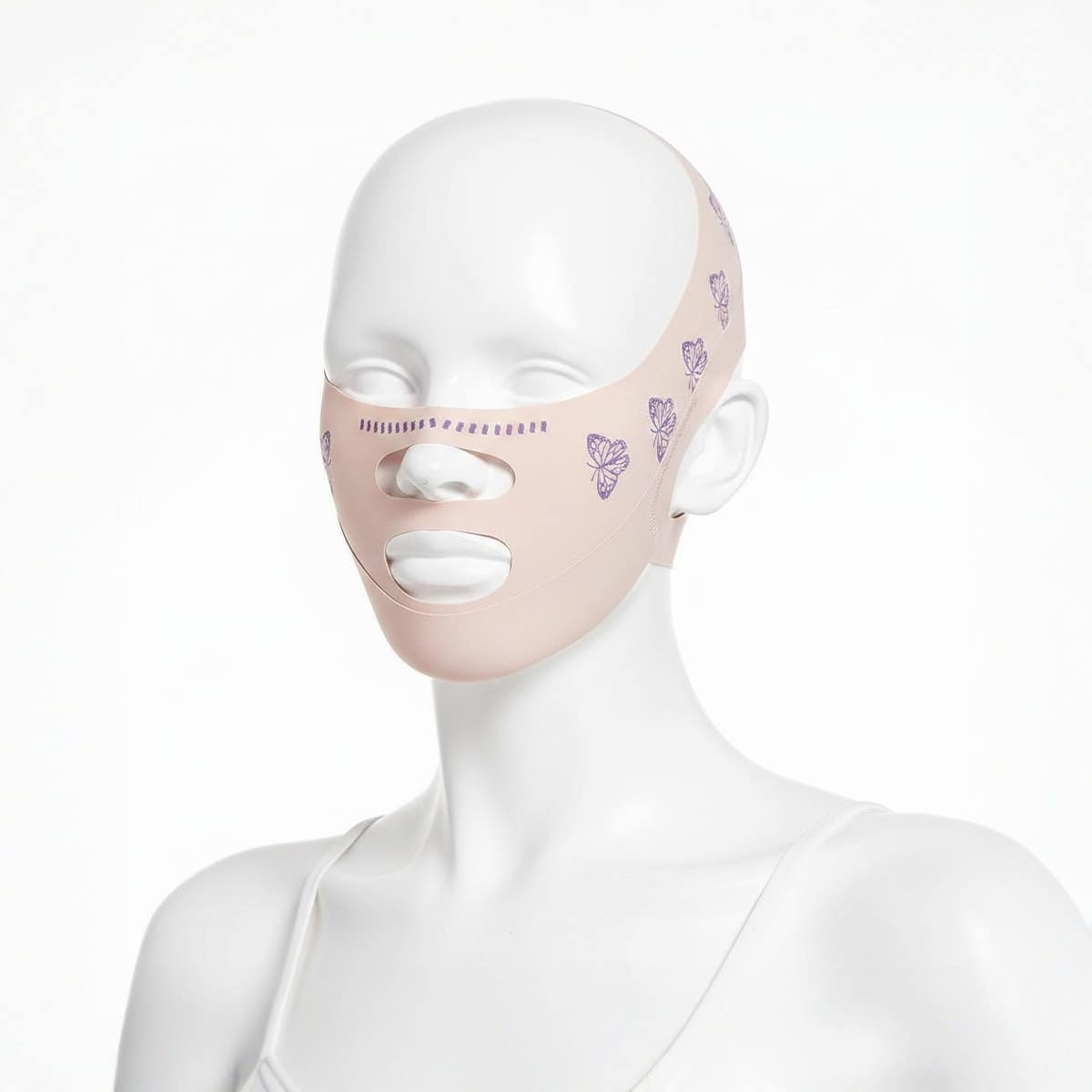 MZLUWM Beauty Face Sculpting Sleep Mask | V Line Lifting Belt for Anti-Aging & Wrinkle Reduction | Breathable Chin Strap