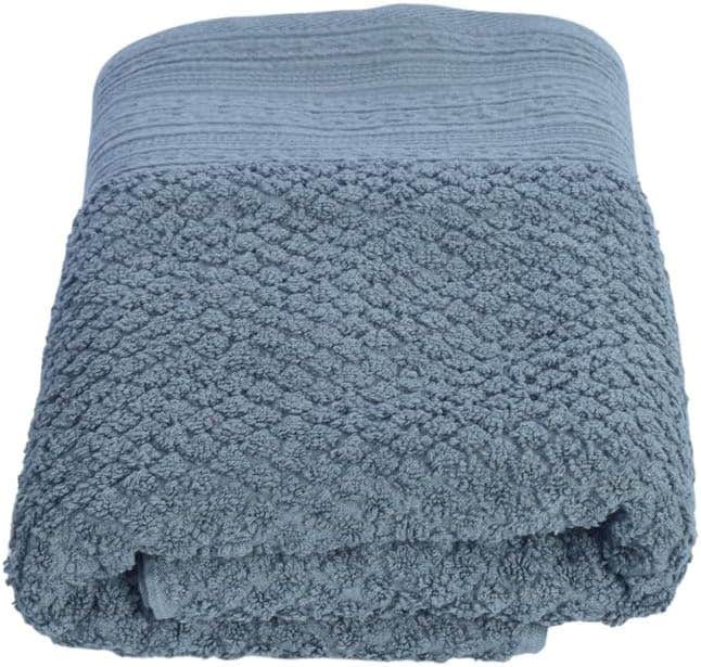 Luxury Egyptian Cotton Bath Towel - Grey, Soft & Absorbent