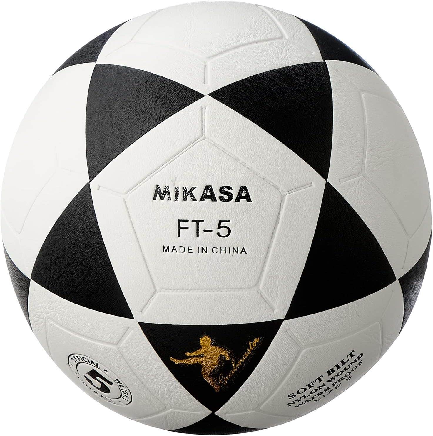 Mikasa FT-5 Official Size 5 Football – Professional Training & Match Ball