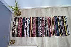 Egypt Antiques Intex Living Room Rug Multicolor Different Sizes Handmade (70X200)