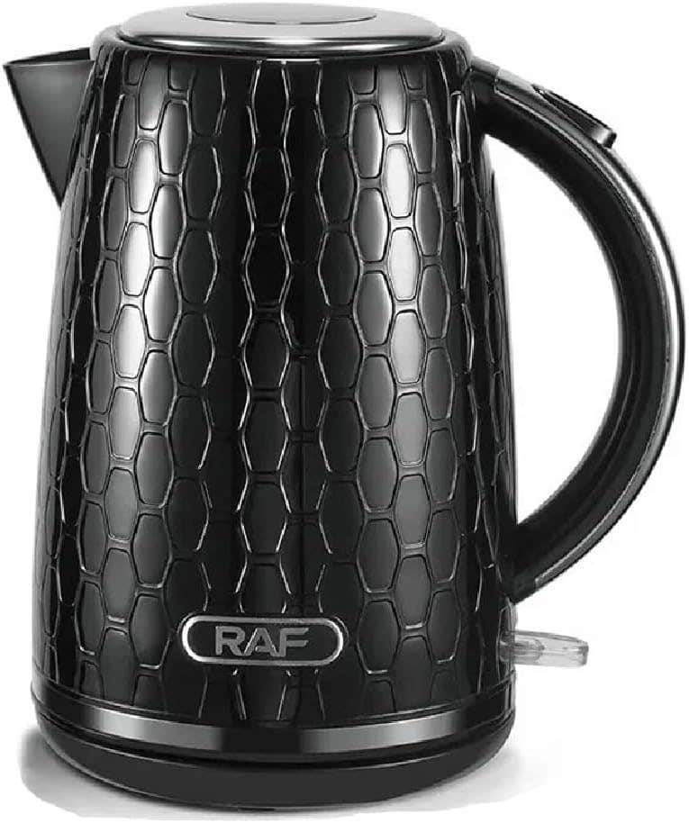 RAF Multicolor Plastic Electric Kettle - High Quality, 2200 Watts