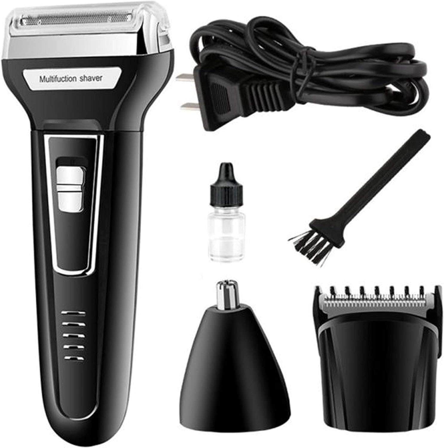 Kemei km-6558 Interchangeable Trimmer for Men - Black