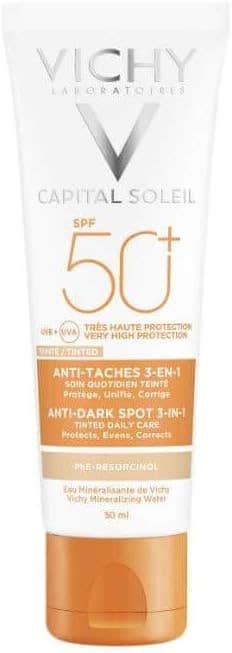 Vichy Ideal Soleil Tinted Anti-Dark Spot Care SPF 50+ - 50ml