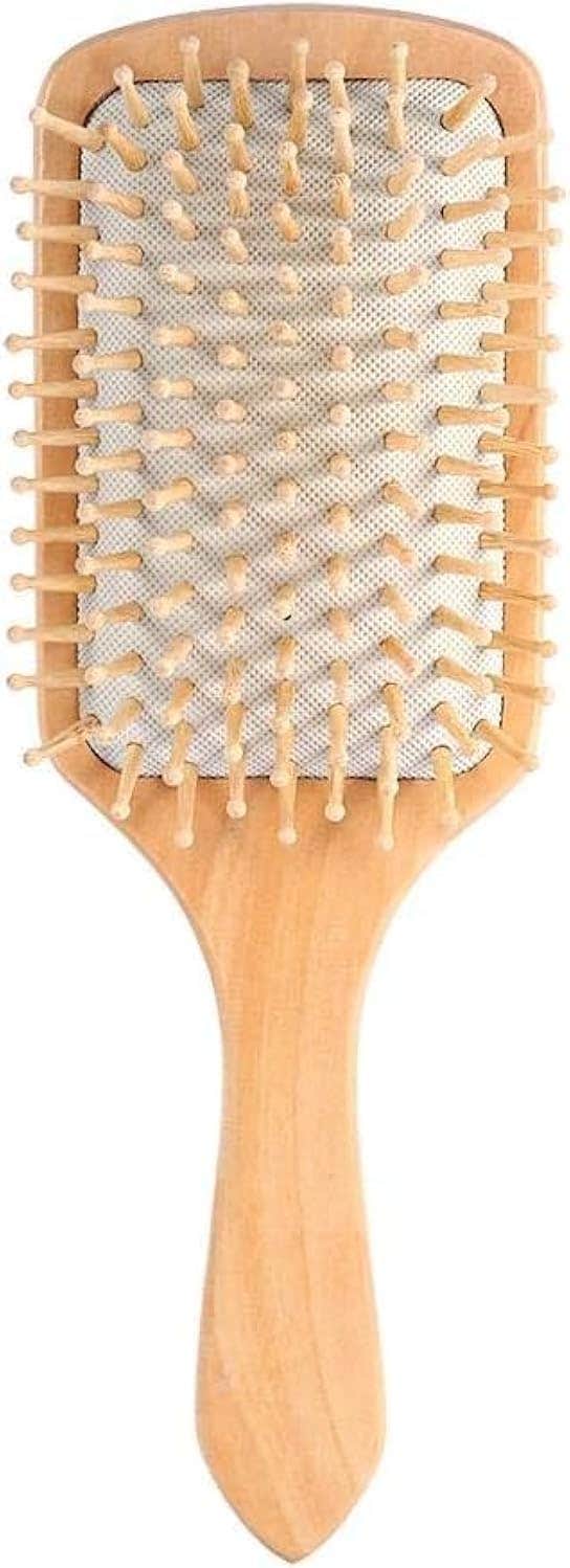 Azwaaa Wooden Hair Brush for Scalp Massage & Blood Circulation