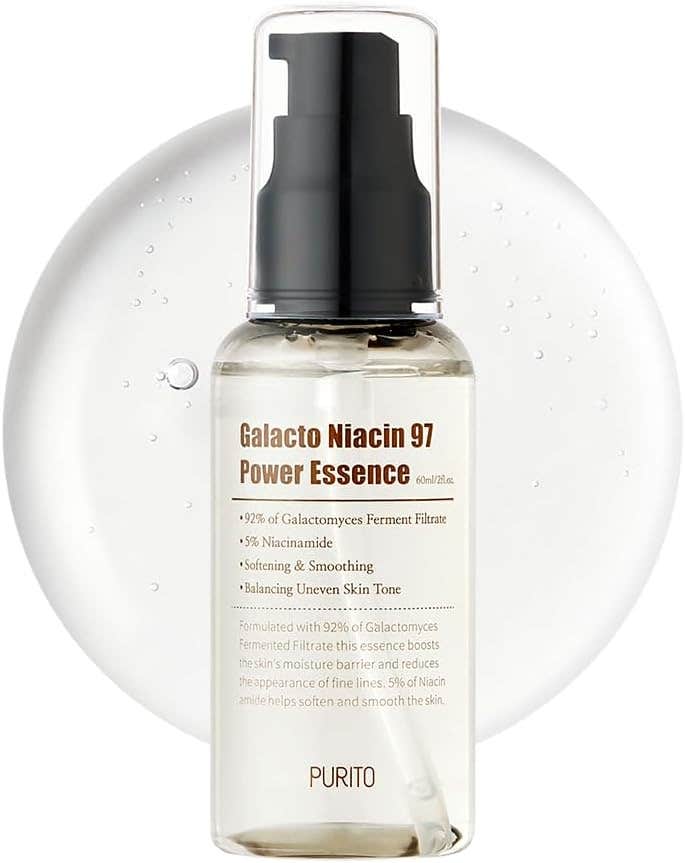 PURITO Galacto Niacin 97 Power Essence 60ml - Skin Brightening, Hydrating Serum