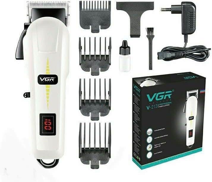 Professional Rechargeable Dog Grooming Kit - VGR vg-213 for Thick Coats