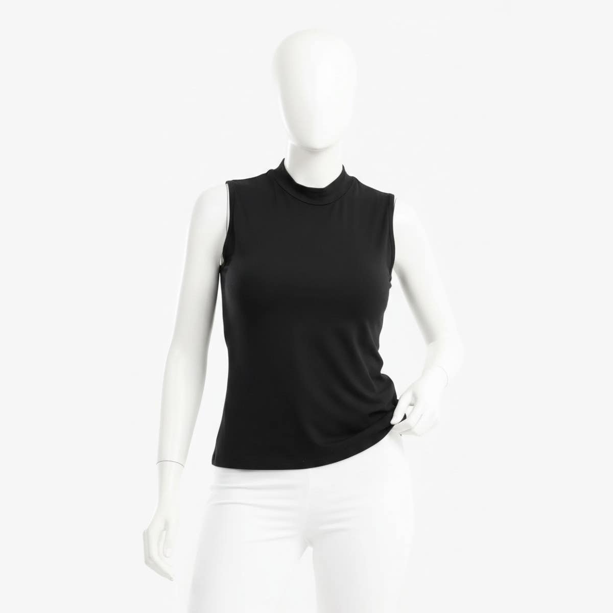 High Neck Slim Fit Top
