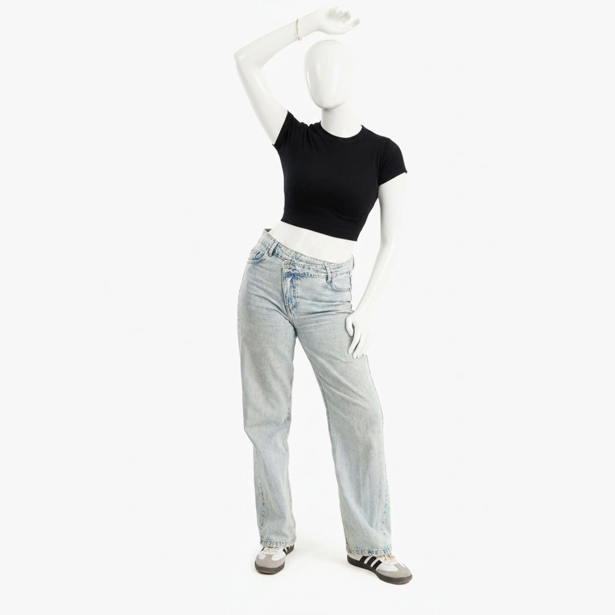 Short Sleeves Cropped Top