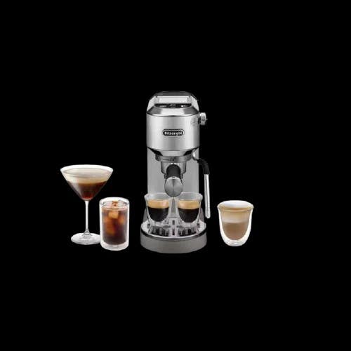 De'Longhi Dedica Duo EC890.M Barista Coffee Machine - Espresso, Cold Brew, LatteArt
