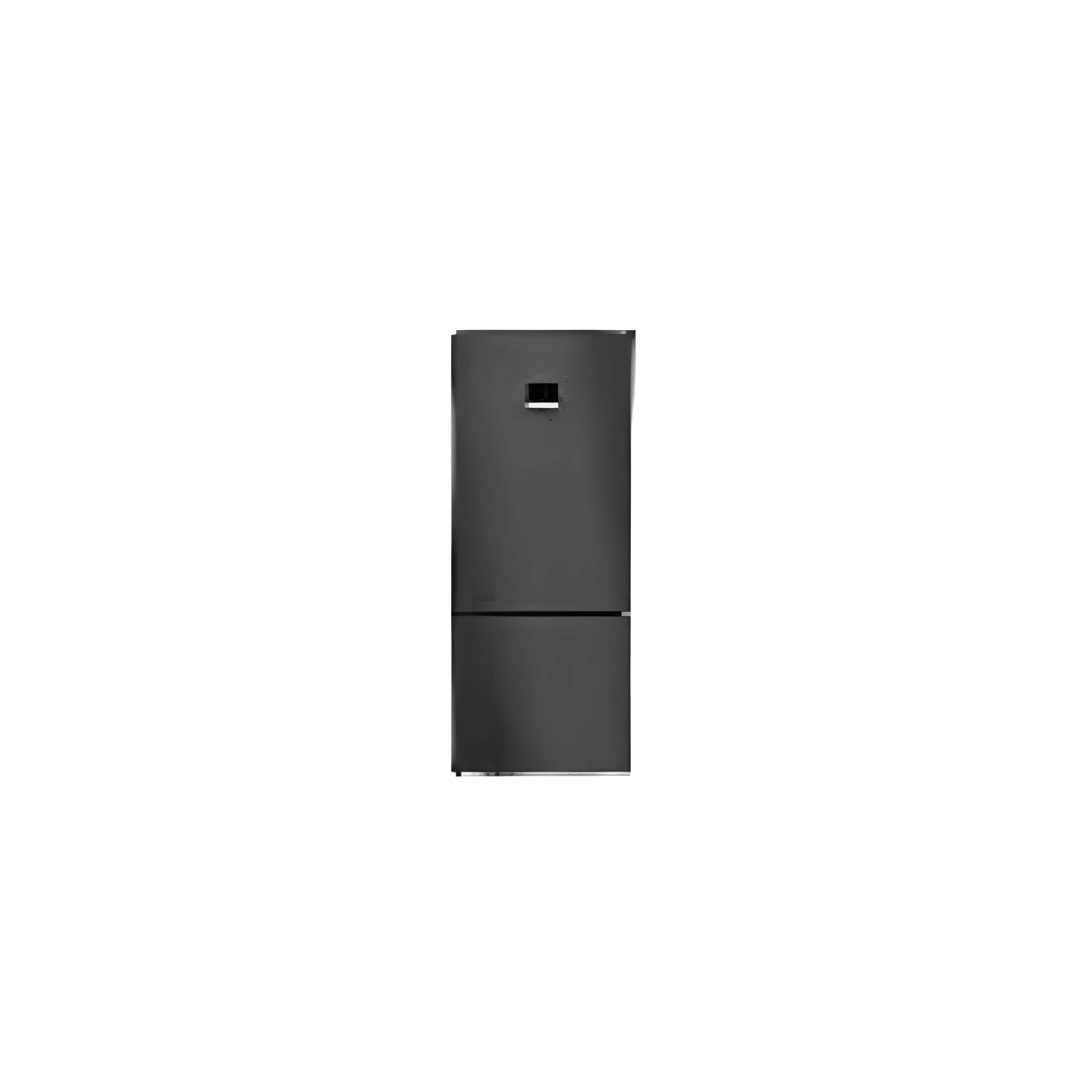 Bosch Series 6 Combi Refrigerator Black - VitaFresh XXL, Total No Frost