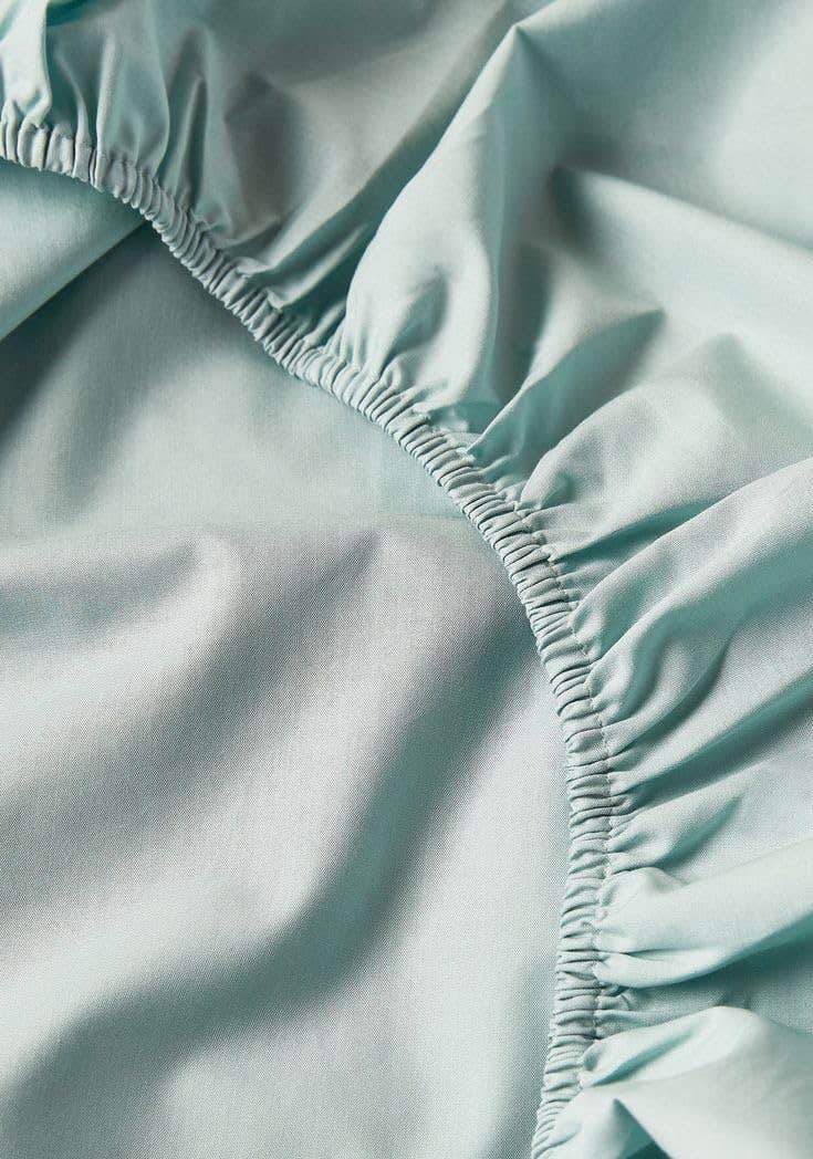Generic Polycotton Multicolor 4-Piece Fitted Sheet Set (Pistage, 160x200 cm)