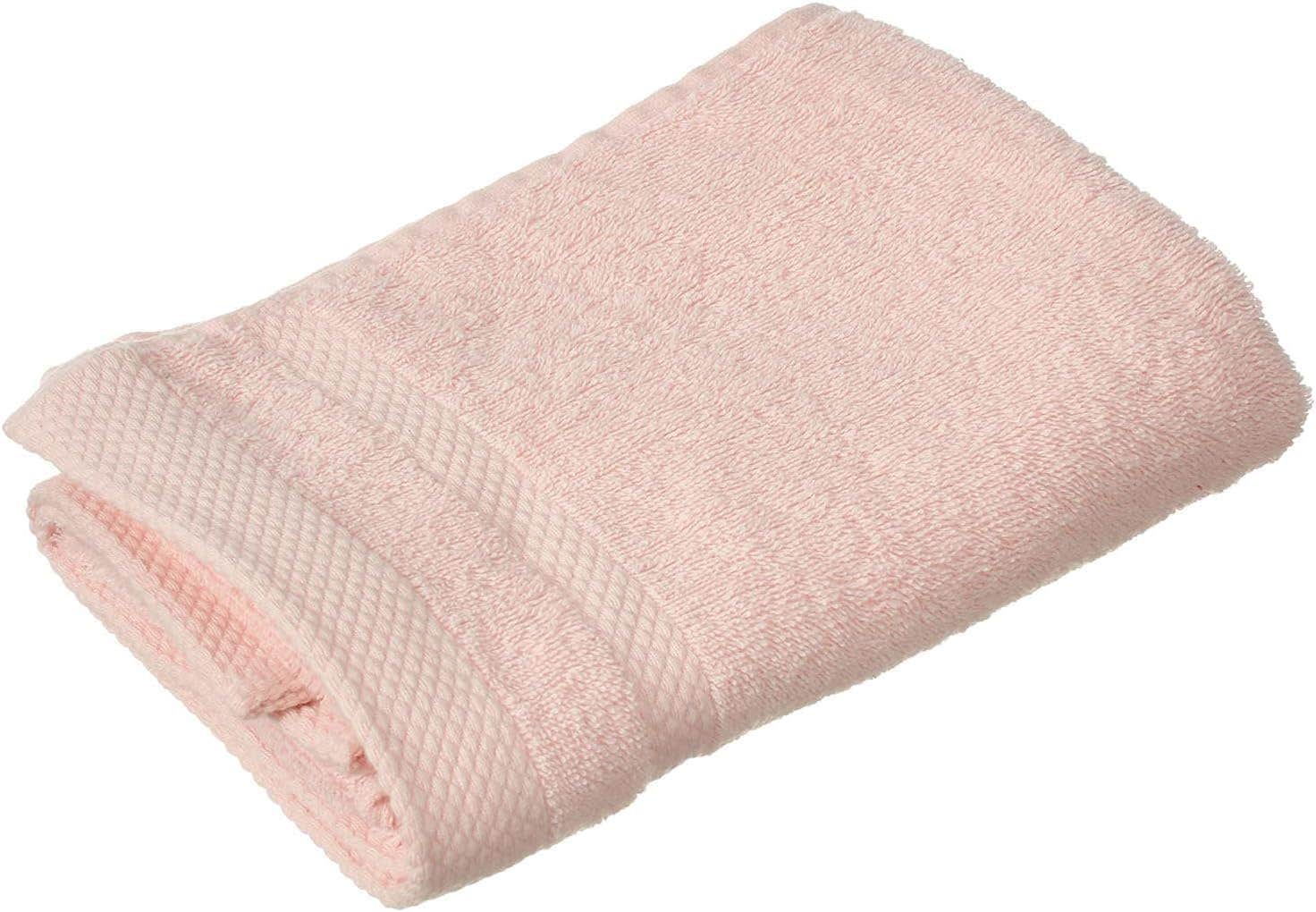 Luxurious Pink Cotton Bath Towel - High Absorption & Color Fastness