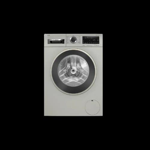 Bosch Series 2, washing machine, frontloader, 8 kg, 1200 rpm, Silver inox - WLZ2421SEG6